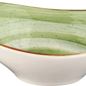 Bonna Premium Porcelain ADKSTR27KS Aura Dusk Bowl Schale, Salatschale, Schüssel, 18.8x28cm, 750ml, Porzellan, Blau, 1 Stück 17