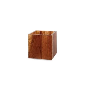 Churchill 2 X Holz-Box Eckig 38 X12 X10cm ACACIA WOOD 17