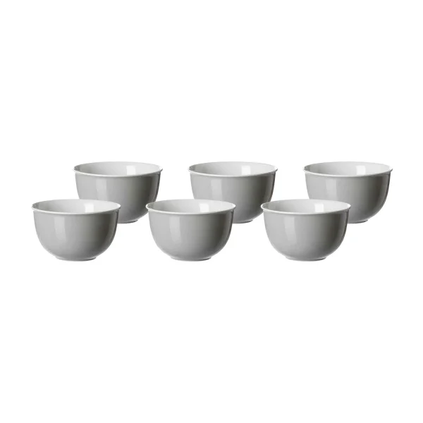 Ritzenhoff & Breker DOPPIO Müslischale 14 Cm Grau 6er Set 1