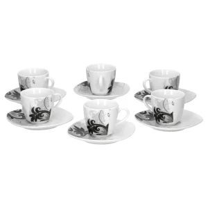 Null 6er Set Espressotasse 11cl Mit Untertasse 12,3cm Serie Atrium 17