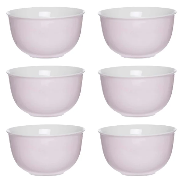 Ritzenhoff & Breker DOPPIO Müslischale 14 Cm Rosé 6er Set – A 1