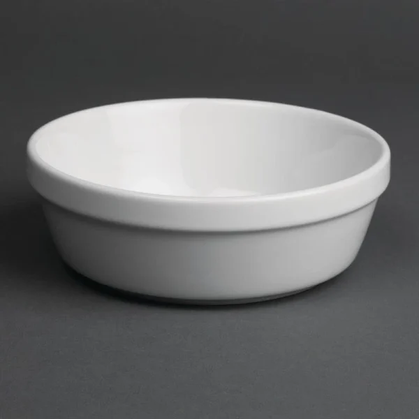 Olympia Whiteware Runde Auflaufförmchen 13,7cm 1