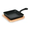 Was-germany WAS Germany – Mini Servierpfanne Cast Iron 35 Mit Holz Untersetzer, 14,5 X 14,5 X 2,5 Cm, Gusseisen/Holz (3538140) 17