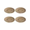 Leonardo MATERA Espressountertasse 11 Cm Beige 4er Set 23