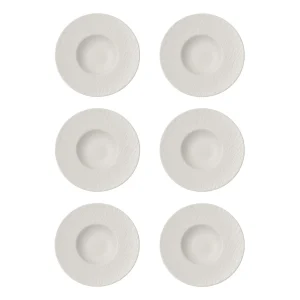 Villeroy & Boch Manufacture Rock Pasta Set Weiß 4-teilig 17