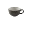 Churchill Stonecast Patina Iron Black Cappucino-Tasse 9,5x(H)6,5cm 227ml Schwarz, Ohne Untertasse (12 Stück) Von CHEFGASTRO 25