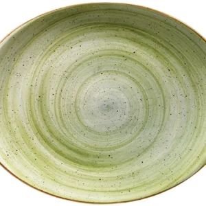 12 X Aura Therapy Gourmet Platte Oval 24x14cm * – Bonna Premium Porcelain 21