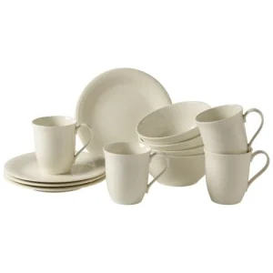 Null Like. By Villeroy & Boch Color Loop Sand Frühstücks-Set 12tlg. 11