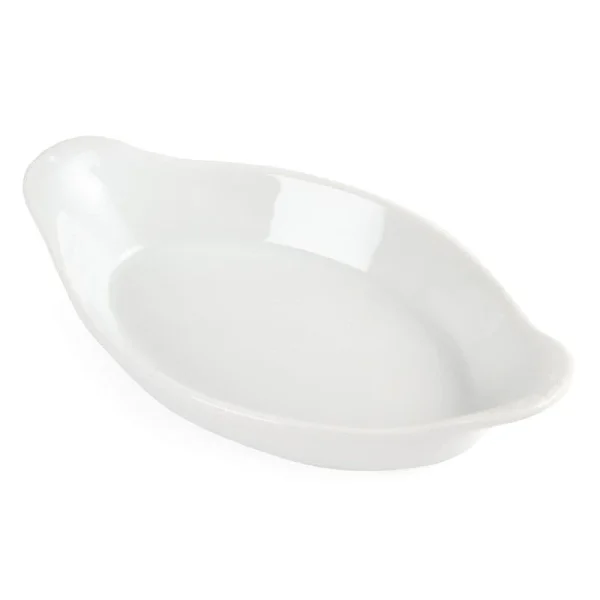 Olympia Whiteware Ovale Gratinschalen Weiß 19,8 X 10,7cm, Packungsinhalt: 6 Stück 7