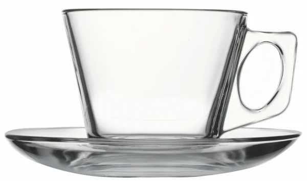 Was-germany WAS Germany – Cappuccino Glas Lounge Set 12-teilig, 0,23 Ltr., Ø 8 Cm, Borosilikatglas (1773023) 8