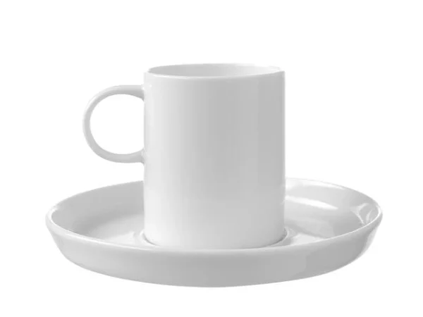 Null Tasse Bach 200ml, Mit Untertasse (6 Stück) Von CHEFGASTRO 1