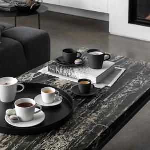 Villeroy & Boch Manufacture Rock Espressotasse Mit Untertasse Schwarz 19