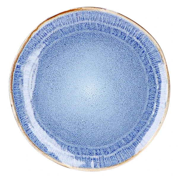 Null 18tlg. Set Santorini Reactive Glaze Blau 8