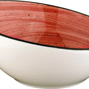 Bonna Premium Porcelain GRAVNT18KS Grain Bowl Schale, Salatschale, Schüssel, 17.4x18cm, 450ml, Porzellan, Creme-weiß, 1 Stück 19