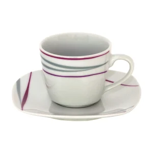 Null Kaffeetasse 18cl Mit Untertasse 14,5cm Serie Lilli 15