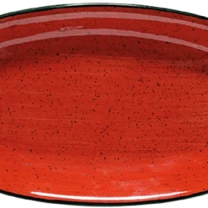 12 X Aura Dusk Gourmet Platte Oval 24x14cm * – Bonna Premium Porcelain 13