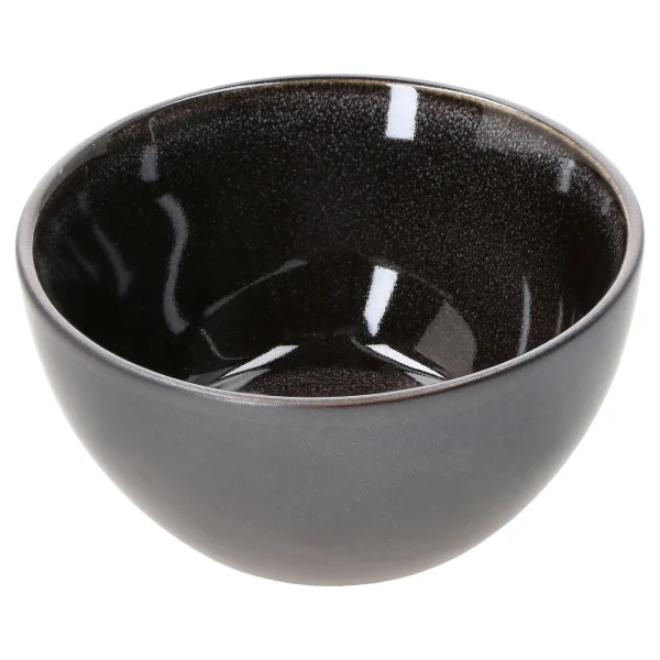 Null 6er Set Pudding-Schale Reactive Glaze Grey Black 6cm – 24321862 7