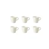 Villeroy & Boch Manufacture Rock Espressotasse Weiß 60 Ml 6er Set 10