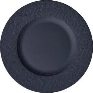 Villeroy & Boch Manufacture Rock Frühstücksteller Schwarz 22 Cm 6er Set 13