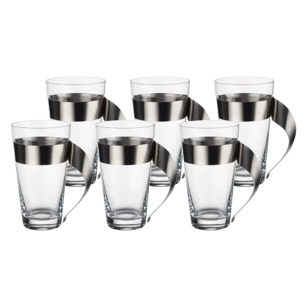 Leonardo NAPOLI Latte Macchiato Tassen 6er Set 380 Ml 4