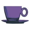 Mepra POLY KAFFEE/CAPPUCCINOTASSE SPA & WELLNESS, 6er Set Amethyst 23