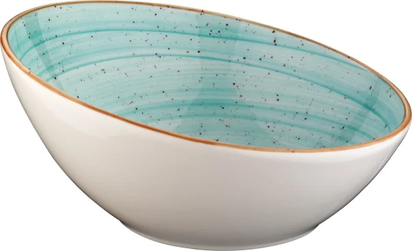 Bonna Premium Porcelain ATHVNT22KS Aura Therapy Bowl Schale, Salatschale, Schüssel, 21.5x22cm, 850ml, Porzellan, Hellgrün, 1 Stück 4