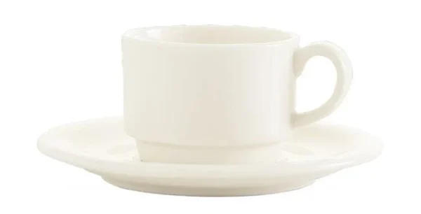 Null Tasse Crema Elegant Mit Untertasse 230ml (12 Stück) Von CHEFGASTRO 3