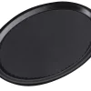 Contacto Tablett, Oval 29 Cm, Schwarz 14