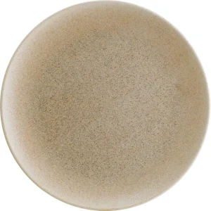 6x Frühstücksteller Geschirr Kleiner Teller Flach 17cm Porzellan Sand Beige Elfenbein Bonna Luca Salmon Gourmet 17