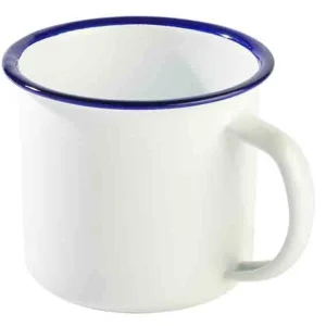 APS 40637 Henkelbecher -ENAMELWARE- Ø 10 Cm, H: 9 Cm, 0,5 Liter 15