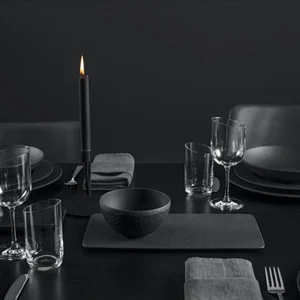 Villeroy & Boch Manufacture Rock Kombiservice 18-teilig Schwarz 19