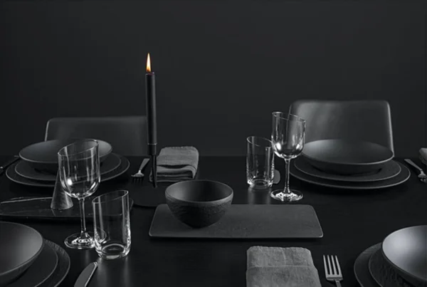 Villeroy & Boch Manufacture Rock Kombiservice 18-teilig Schwarz 7