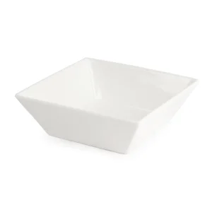 Gastronoble Olympia Whiteware Abgerundete Viereckige Schalen 14cm 13