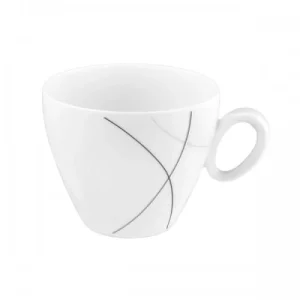 Esmeyer 6 X Seltmann Obere Zur Kaffeetasse Kelch 0,18 L, Form: Laguna, Dekor: 34622 Bordeaux Flanken 19