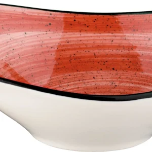 Bonna Premium Porcelain ATCSTR27KS Aura Terracotta Bowl Schale, Salatschale, Schüssel, 18.8x28cm, 750ml, Porzellan, Orange, 1 Stück 11