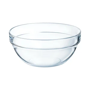 Arcoroc ARC 10027 Empilable Schale, Stapelschale, Schüssel, 17cm, 1 Liter, Glas, Transparent, 1 Stück 11