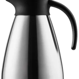 Metro-professional METRO Professional Isolierkanne, Edelstahl, 1 L, Schwarz/ Silber 17