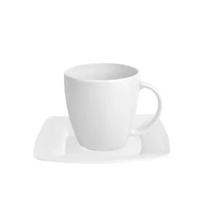 Null 4er Set Manhattan Kaffeetasse Mit Untertasse Für 4 Personen Schwarz – 24322667 15