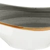 Bonna Premium Porcelain ASCSTR10KS Aura Space Bowl Schale, Dipschale, Aperitif, 7.5x10cm, 45ml, Porzellan, Grau, 1 Stück 23