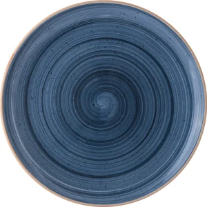 Bonna Premium Porcelain ADKGRM27DZ Aura Dusk Plate Teller Flach, 27cm, Porzellan, Blau, 1 Stück 11