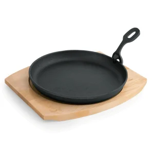 Was-germany WAS Germany – Servierpfanne Cast Iron 35, Mit Holzuntersetzer, 21,5 X 5,5 X 4,5 Cm, Gusseisen/Holz (3536215) 17