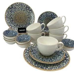 Tafelservice Geschirrset Tellerset 6 Personen Porzellan 24er Set Bonna Alhambra Gourmet Premium 11