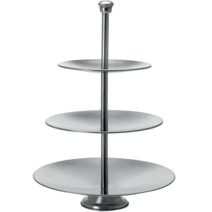 Null Etagere 3 Ebenen Ø24xH35cm Metall/Glas 13