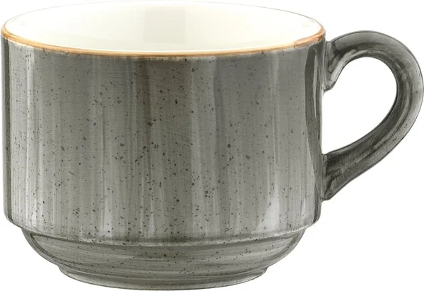 Bonna Premium Porcelain AAQMUG03KKN Aura Aqua Bockbecher, Kaffeebecher, Kaffeetasse, 8.2×11.4cm, 330ml, Porzellan, Türkis, 1 Stück 5