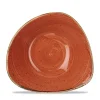 Churchill Stonecast Dreieckige Schüssel Spiced Orange ø23,5cm Orange (12 Stück) Von CHEFGASTRO 25