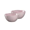 Leonardo MATERA Keramikschale Klein 12 Cm Rosa 2er Set – A 25