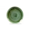 Churchill 12 X Teller Flach Coup 21,7cm STONECAST Samphire Green 25