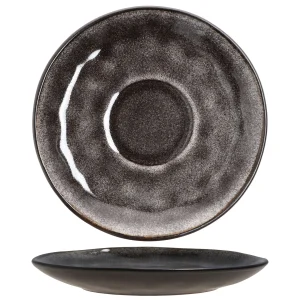 Null 18tlg. Kaffeeservice Zakynthos Reactive Glaze Grey Black – 24328312 21