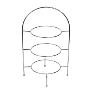 Contacto Telleretagere, Verchromt, Für Teller 18-23cm 19