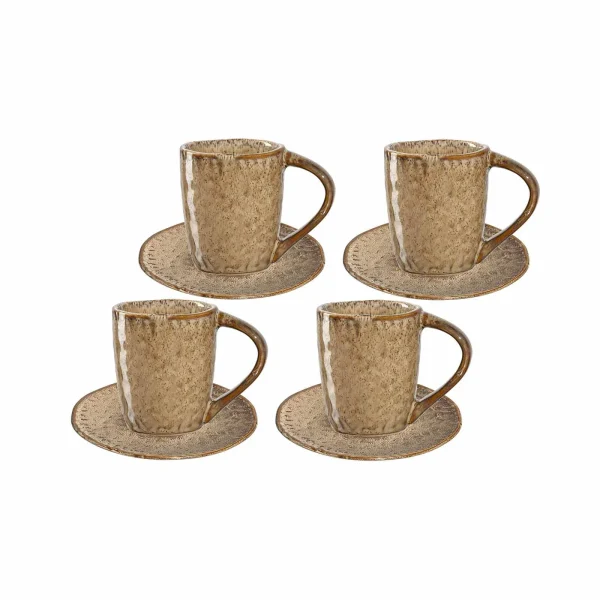 Leonardo MATERA Espresso Set Anthrazit 8-teilig 4